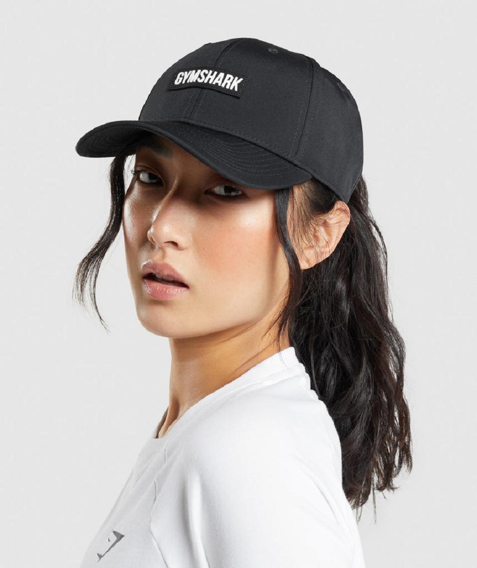 Gymshark Snapback Ženske Šeširi Crne | HR 4194XYU